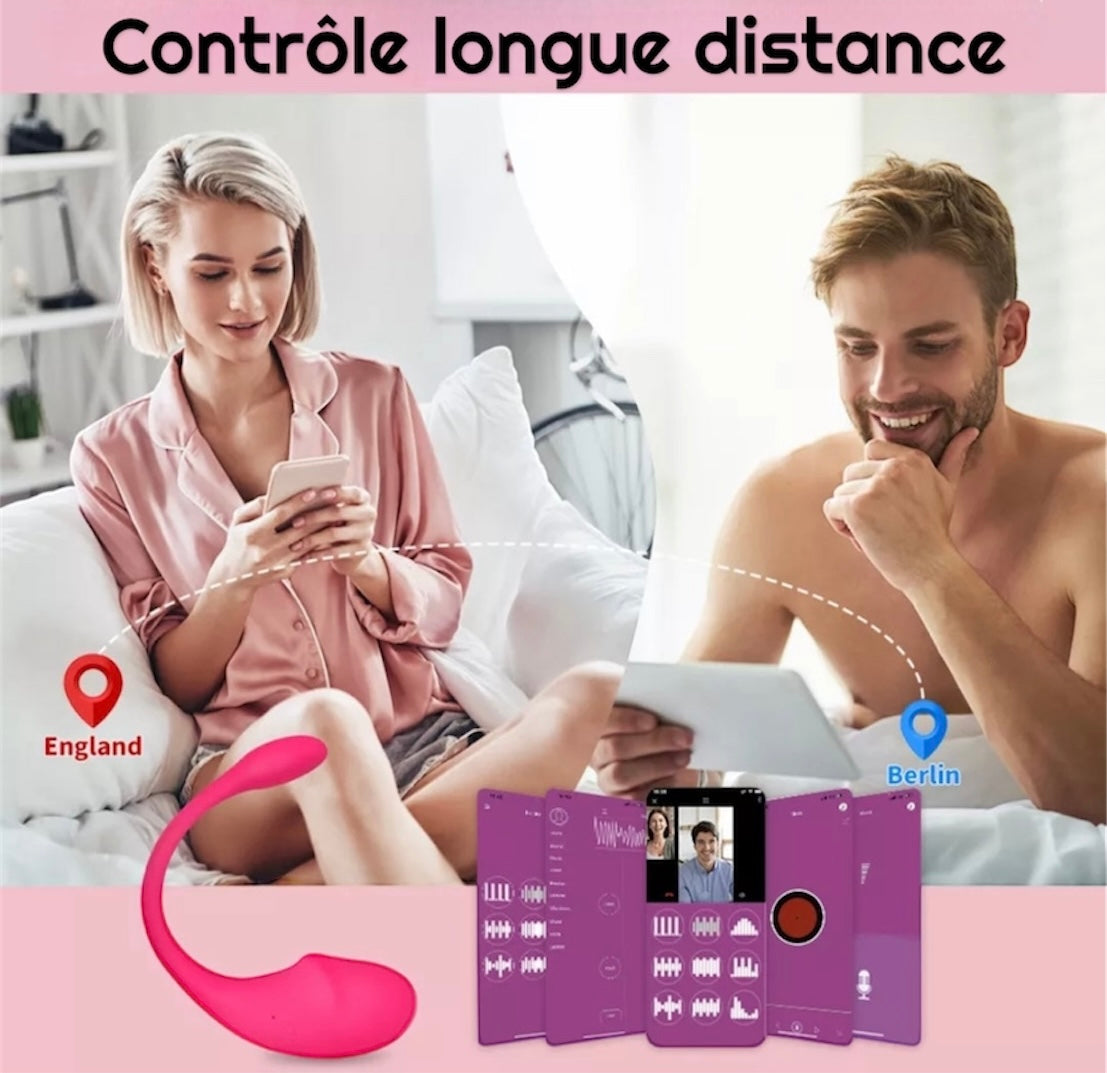 Œuf vibrant connecté