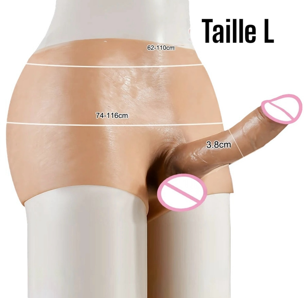 God Ceinture Réaliste Ultra-Réaliste shorty