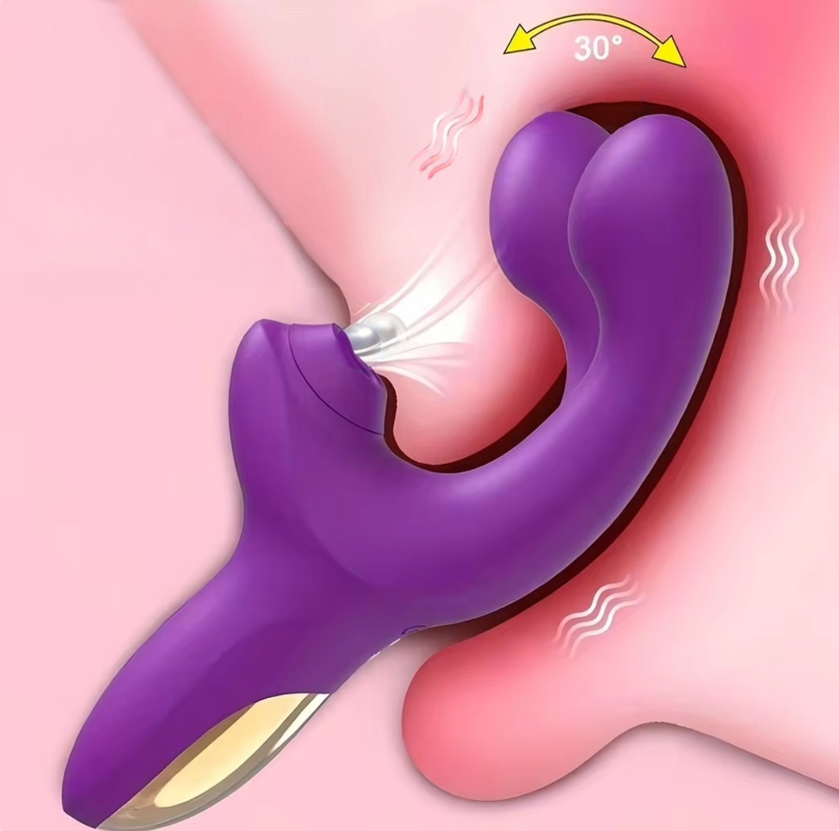 Simulateur de préliminaire doigt et aspire clitoris