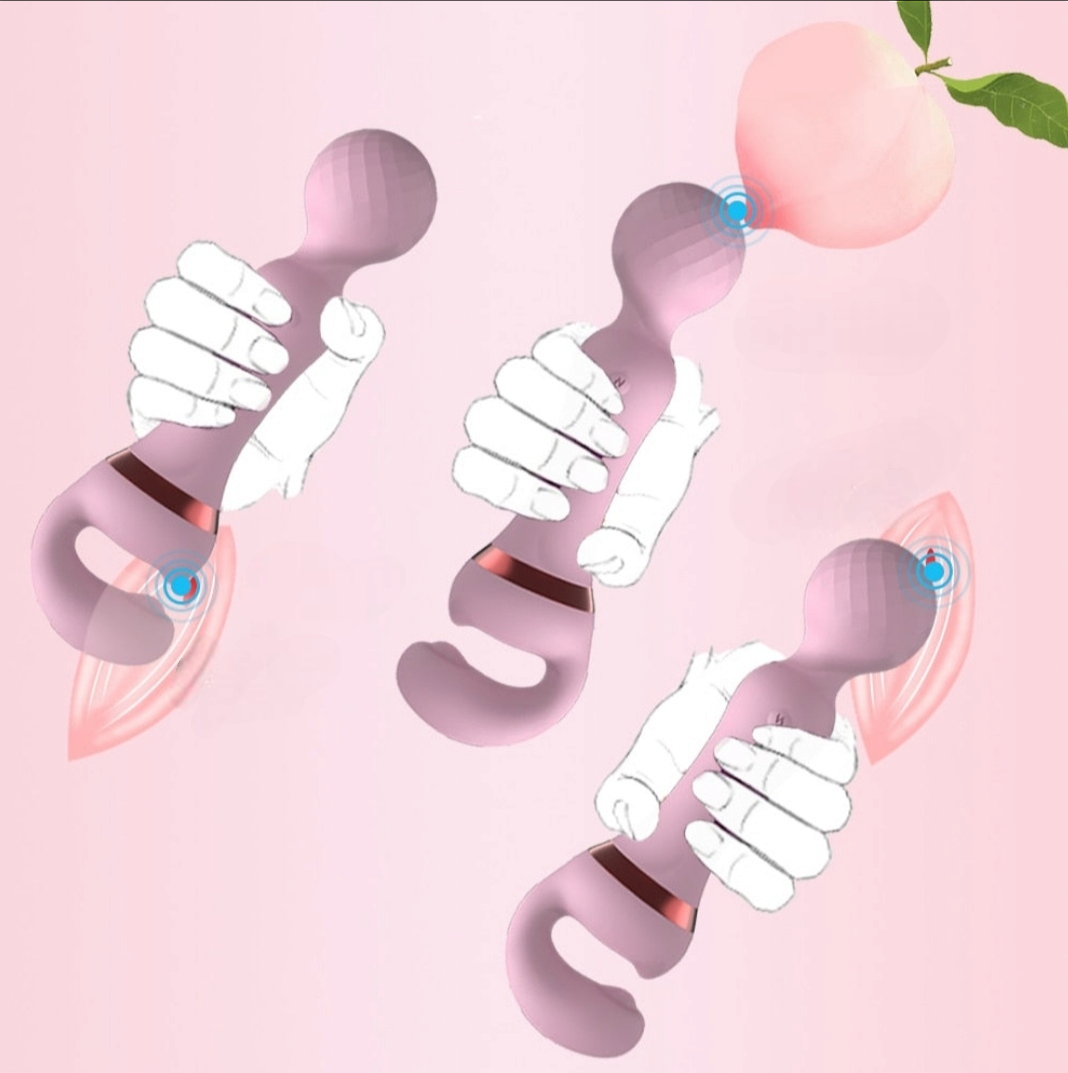 Vibromasseur 2 en 1 multi positions