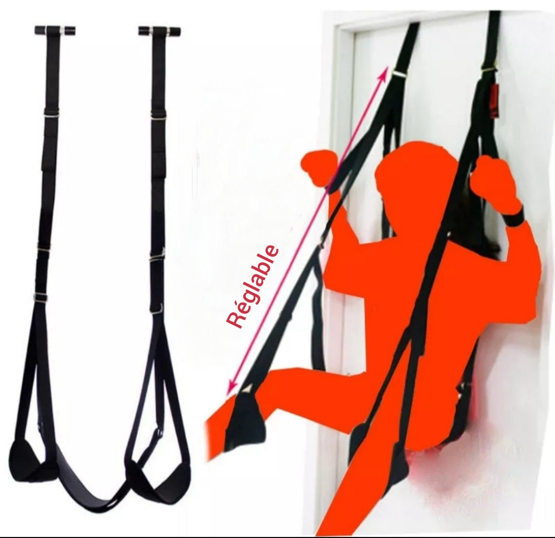 Lucifer On You - Balançoire sexuelle de porte adulte - Balançoire d'amour - Mobilier érotique