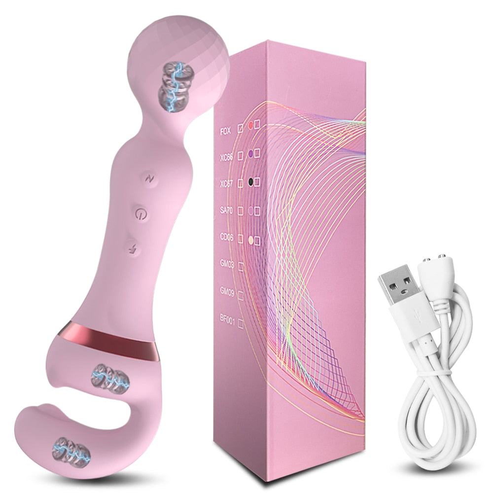 Vibromasseur 2 en 1 multi positions