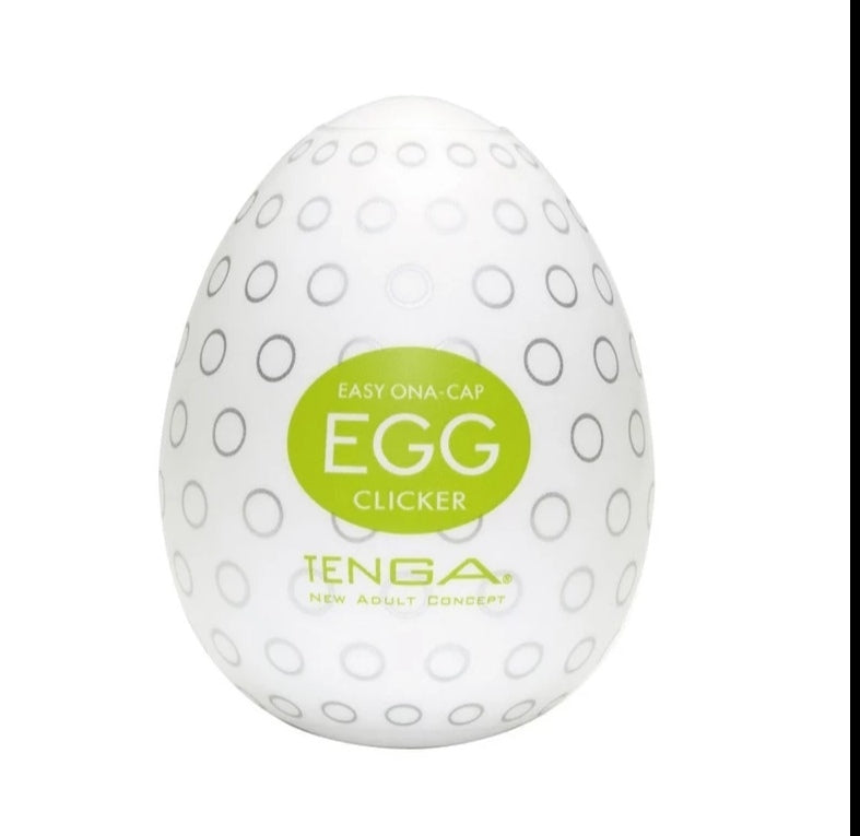Lucifer On You - Œuf masturbation Egg Clicker, un masturbateur nouvelle génération en forme d'oeuf, signé Tenga, le génial fabricant japonais Masturbation pour homme