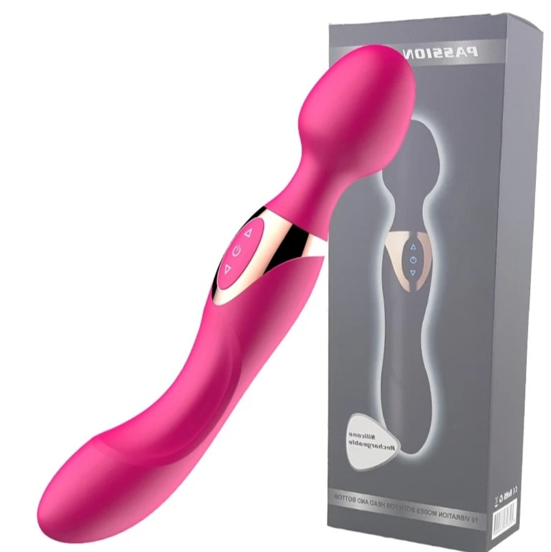 Lucifer On You - Vibroflex Sextoy massage stimulateur point G et clitoris vibromasseur flexible god vibrant jouet sexuel waterproof silencieux rechargeable USB multipositions rose