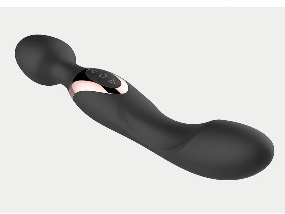 Lucifer On You - Vibroflex Sextoy massage stimulateur point G et clitoris vibromasseur flexible god vibrant jouet sexuel waterproof silencieux rechargeable USB multipositions noir